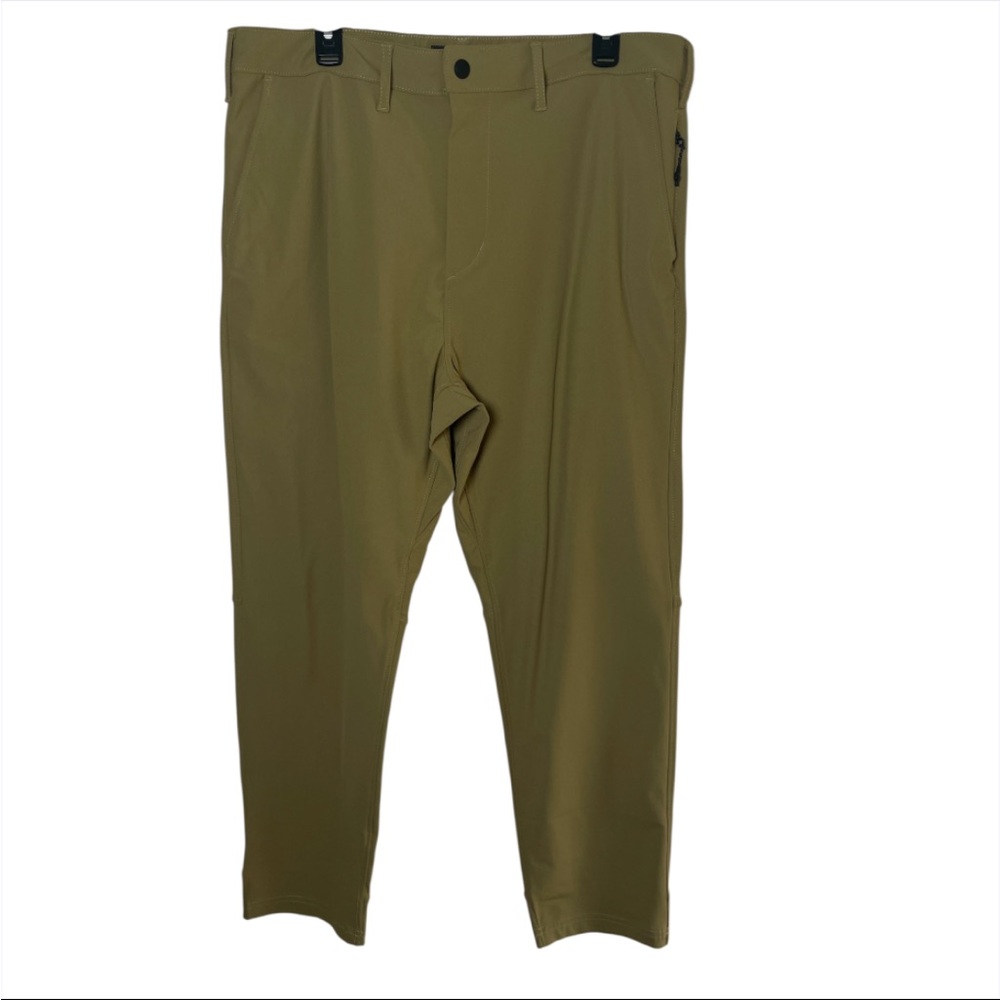 American Eagle Men’s Active Flex Olive Drawstring Pants 36x32 Performance Fit
